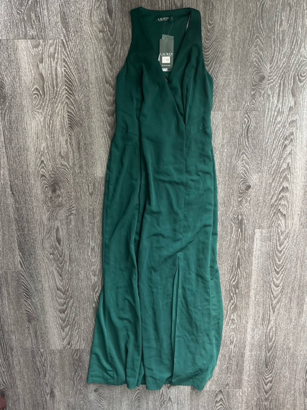 Lauren Ralph Lauren Girls Emerald Green Maxi Dress